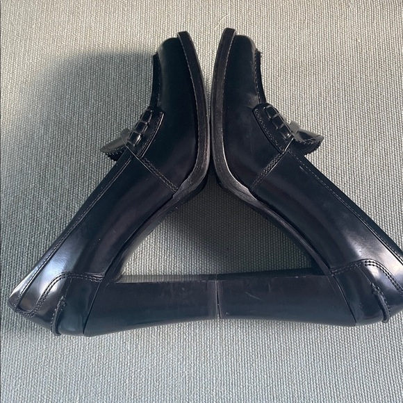 Church’s Trembrey Heel | Black Leather Designer Heels | Size 37 (US 6.5–7) - Picture 7 of 10